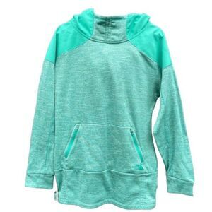 The North Face Mountain Athletics‎ Teal Adjustable Fit Pullover Hoodie — SZ M